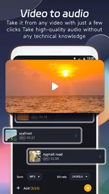 VA Video to mp3 converter android App screenshot 6